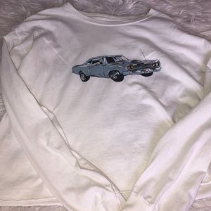 brandy melville motor show long sleeve!